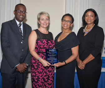 Delaney Partners Attorneys Honoured Bahamas Financial Services Industry Awards Pamela Klonaris